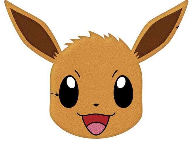 Pokemon Kudde Evoli 35 cm - Officiell Licens Herding