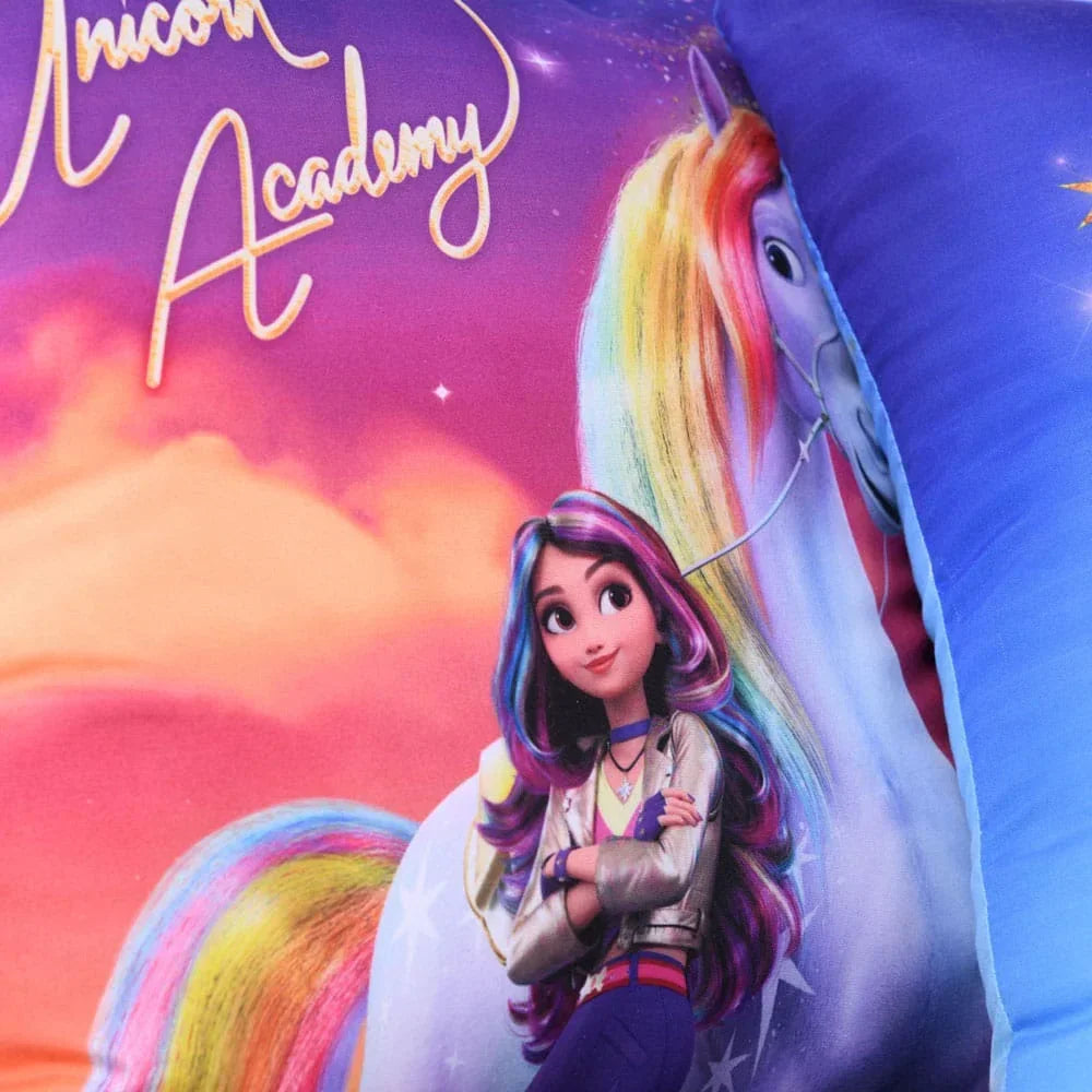Unicorn Academy Kuddar Magic 40 x 40 cm - Set med 15 Herding