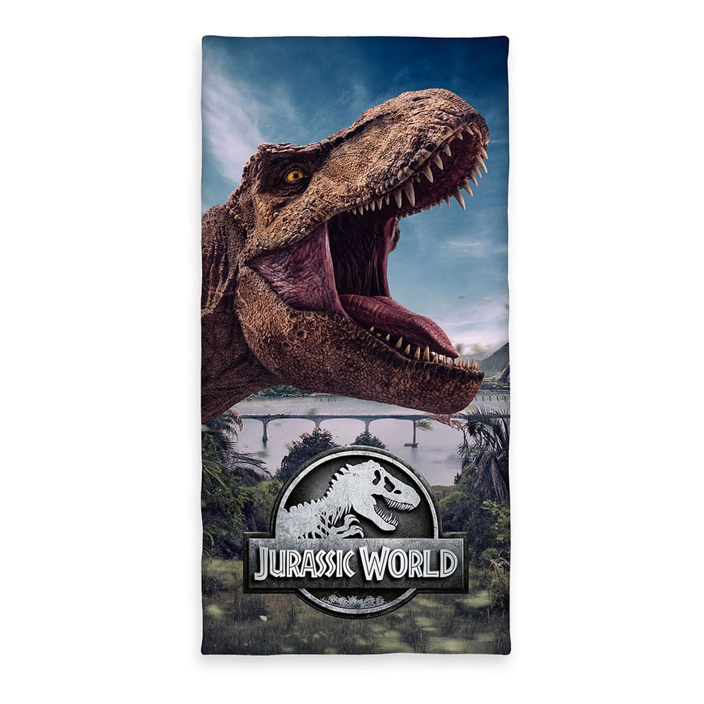 Jurassic World Velour Handduk 75 x 150 cm Herding