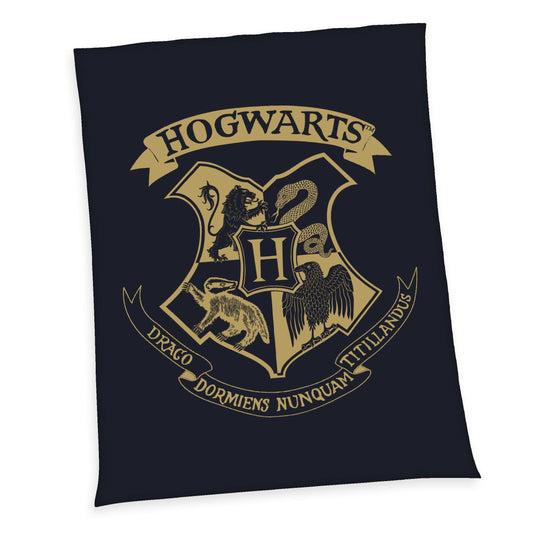 Harry Potter Fleece Filt Hogwarts 150 x 200 cm
