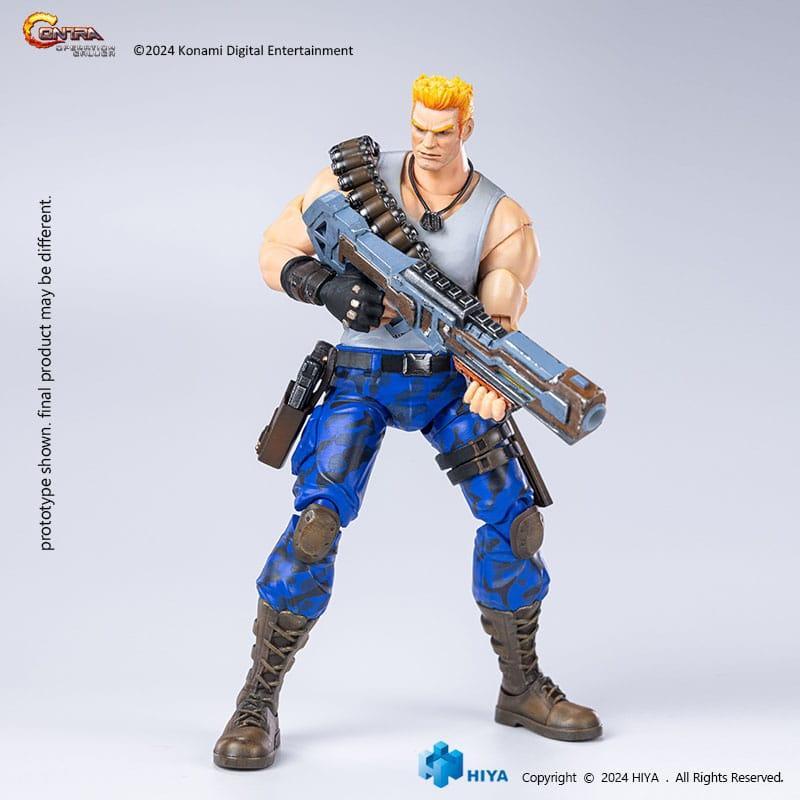 Contra: Operation Galuga Exquisite Basic Action Figur Bill Rizer 16 cm Hiya Toys