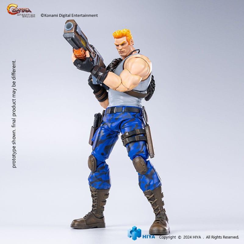 Contra: Operation Galuga Exquisite Basic Action Figur Bill Rizer 16 cm Hiya Toys