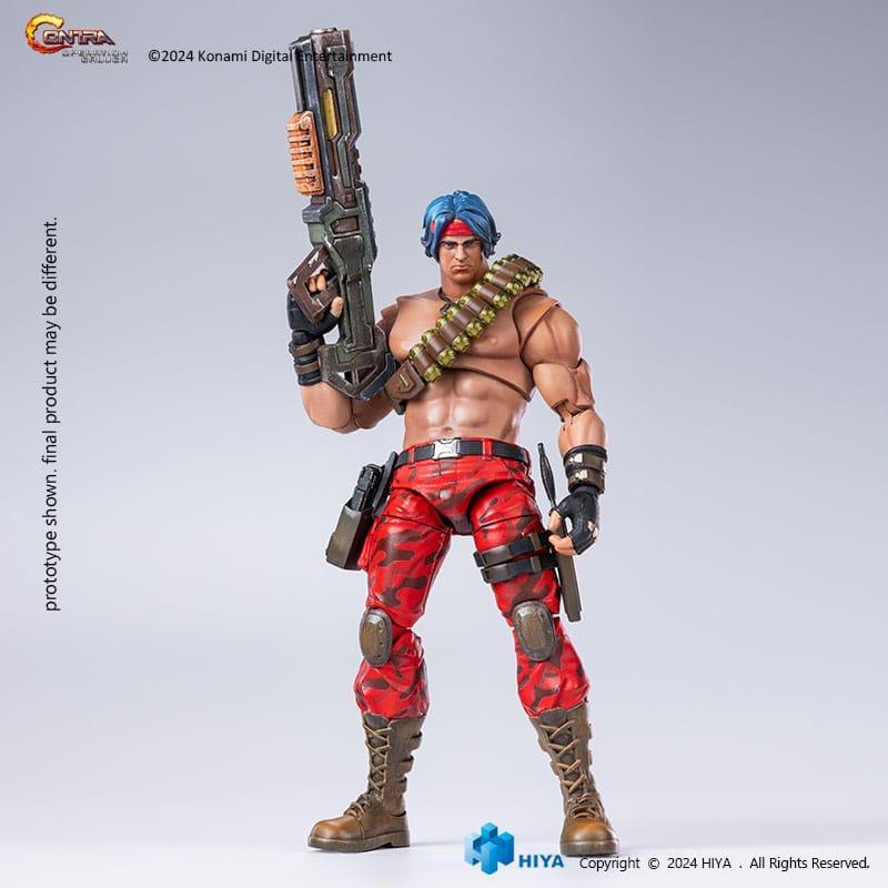 Contra: Operation Galuga Exquisite Basic Action Figur Lance Bean 16 cm Hiya Toys