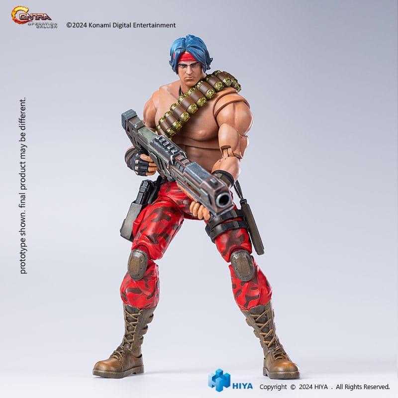 Contra: Operation Galuga Exquisite Basic Action Figur Lance Bean 16 cm Hiya Toys