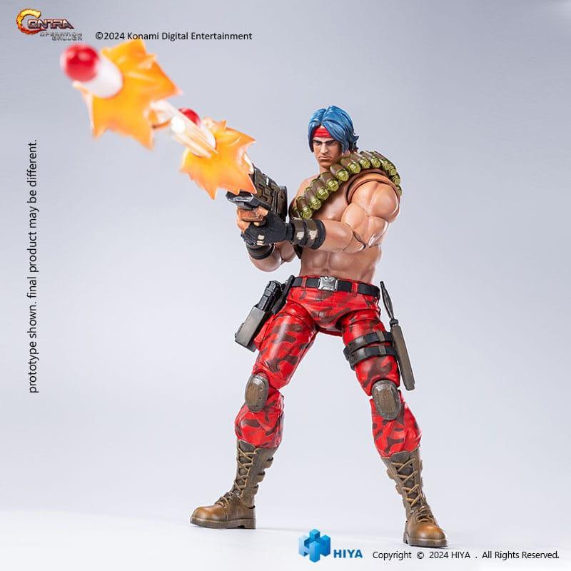 Contra: Operation Galuga Exquisite Basic Action Figur Lance Bean 16 cm Hiya Toys