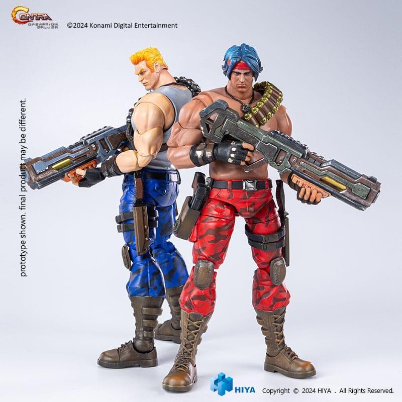Contra: Operation Galuga Exquisite Basic Action Figur Lance Bean 16 cm Hiya Toys