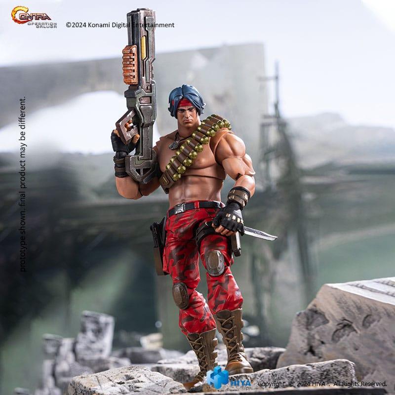 Contra: Operation Galuga Exquisite Basic Action Figur Lance Bean 16 cm Hiya Toys