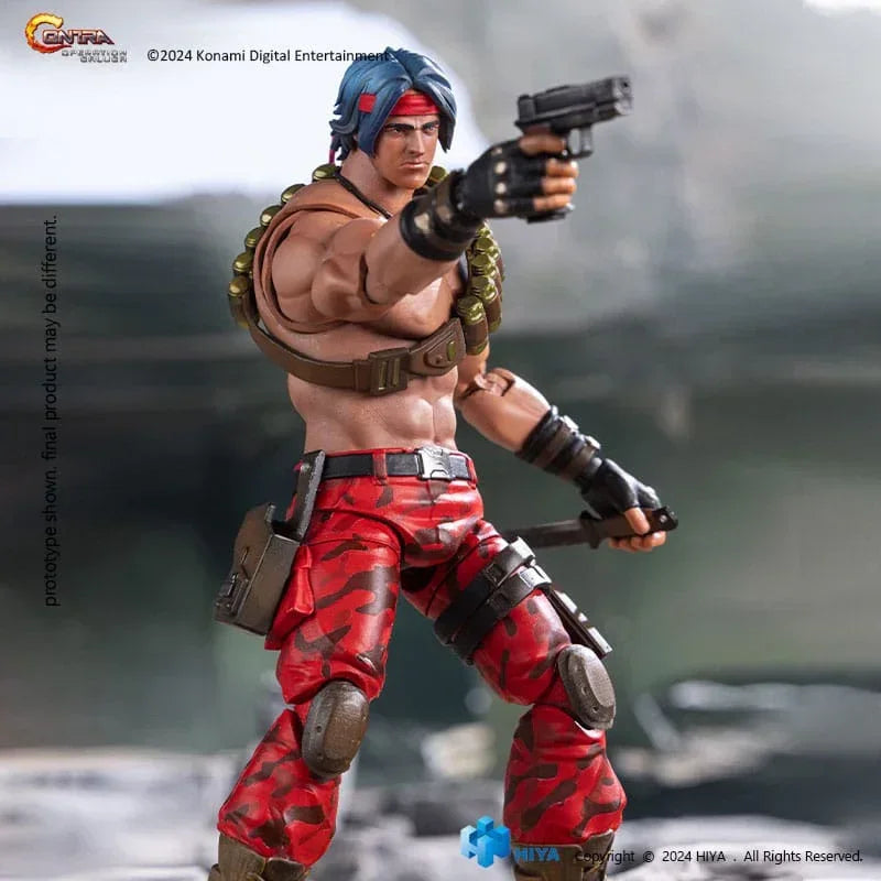 Contra: Operation Galuga Exquisite Basic Action Figur Lance Bean 16 cm Hiya Toys