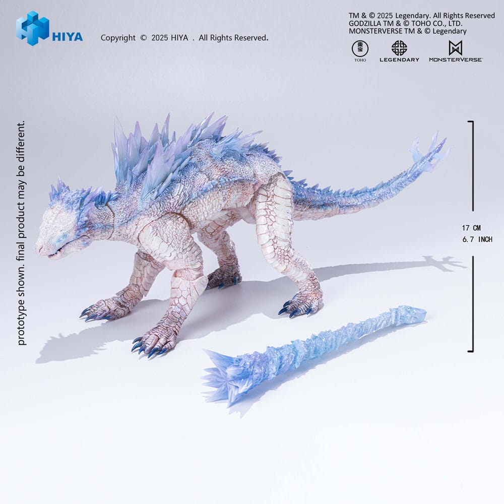 Godzilla x Kong The New Empire Exquisite Basic Action Figur Frost Bite Blast Shimo 17 cm Hiya Toys