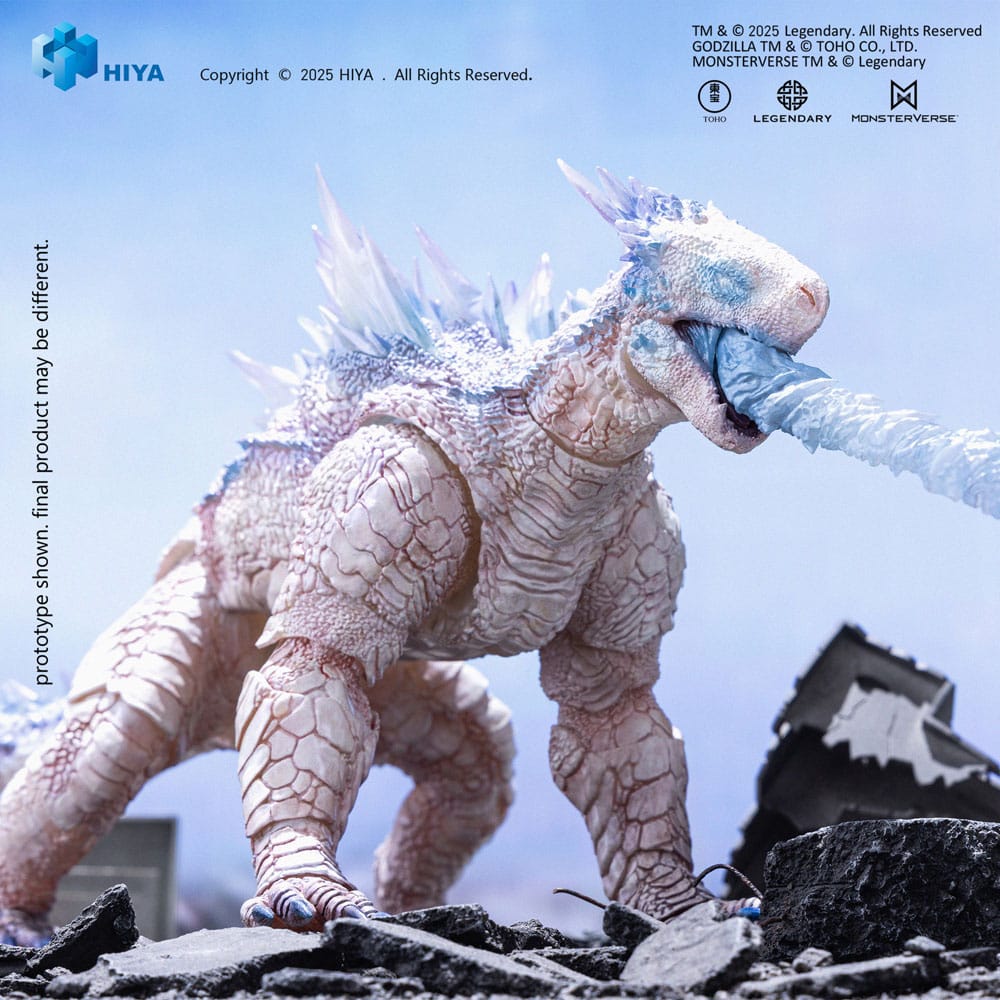 Godzilla x Kong The New Empire Exquisite Basic Action Figur Frost Bite Blast Shimo 17 cm Hiya Toys
