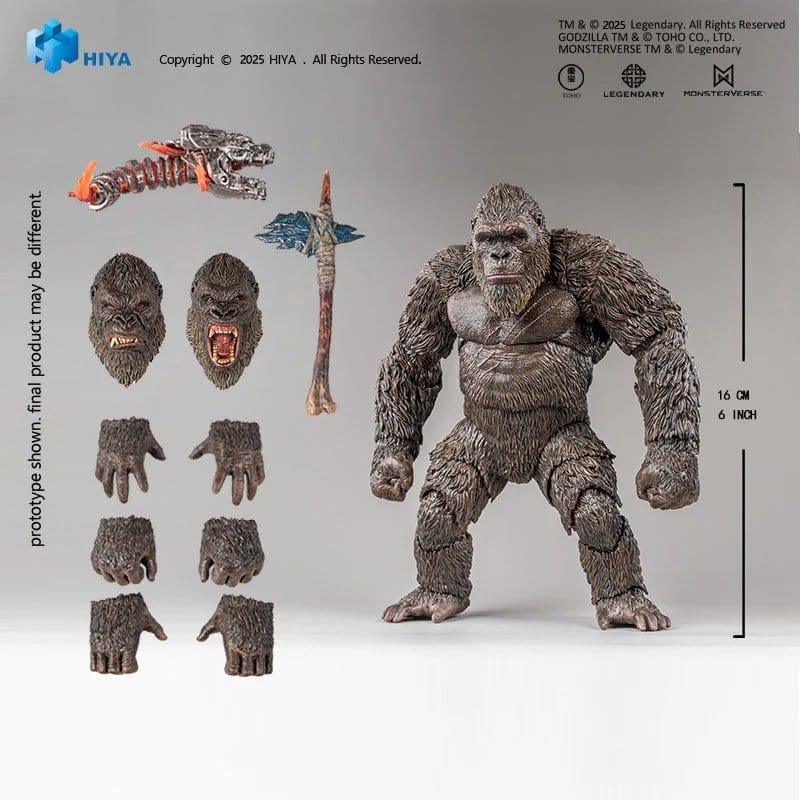 Godzilla vs. Kong Exquisite Basic Series Action Figur Kong 2.0 16 cm Hiya Toys