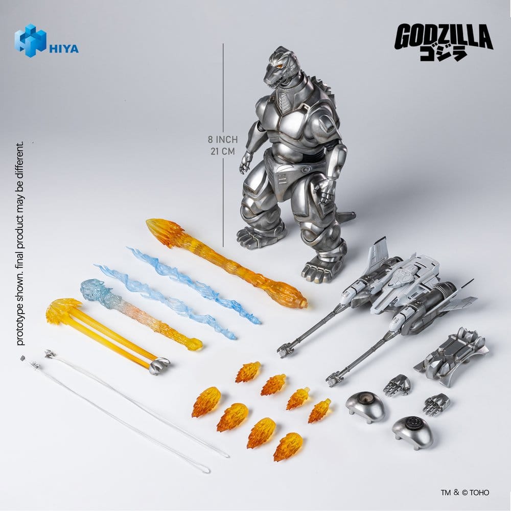 Godzilla vs. Mechagodzilla (1993) Exquisite Basic Action Figure Super Mechagodzilla 21 cm