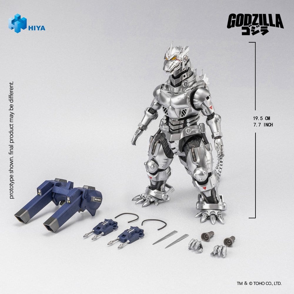 Godzilla Against Mechagodzilla (2002) Exquisite Basic Series Action Figur Mechagodzilla MFS-3 20 cm