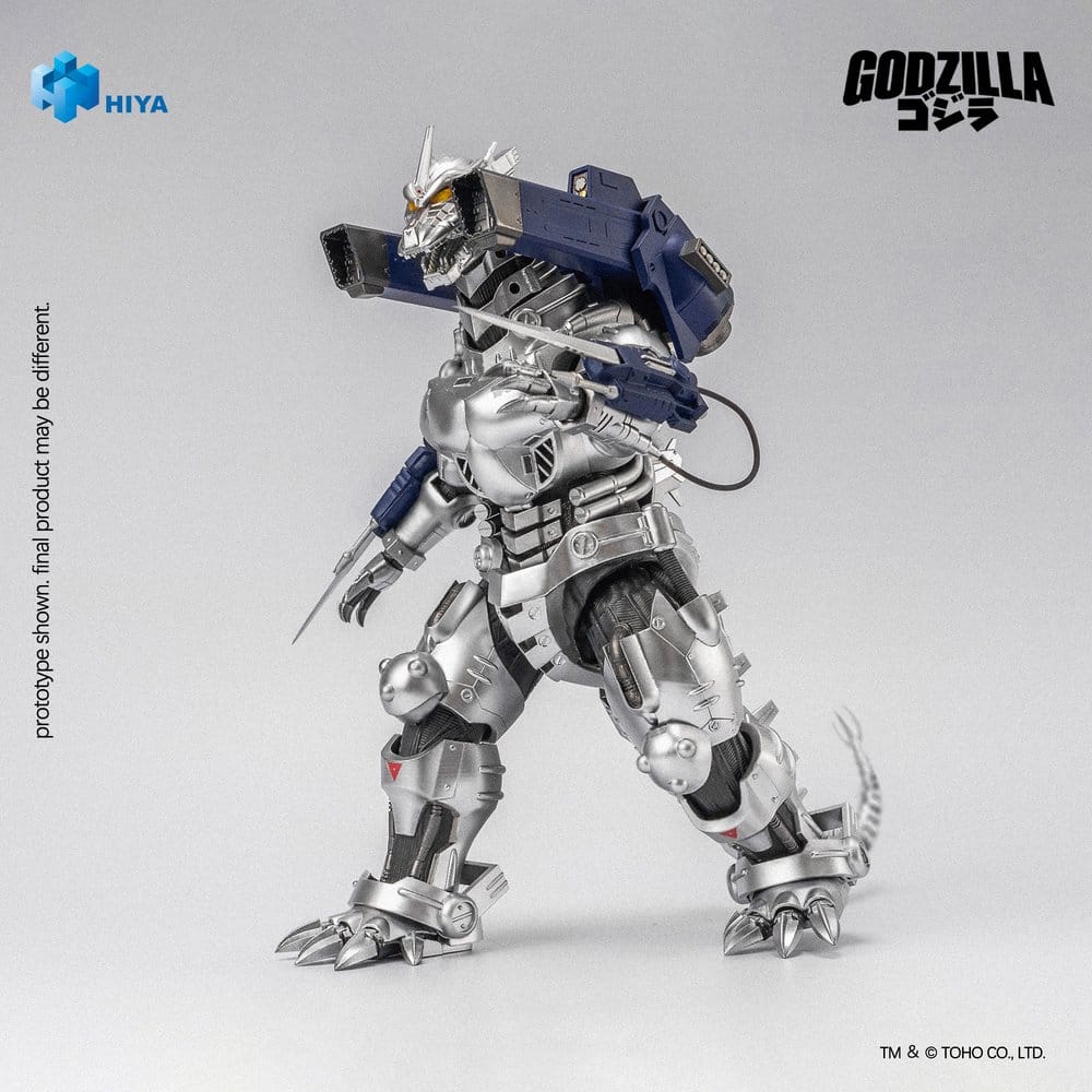 Godzilla Mot Mechagodzilla (2002) Exquisite Basic Serie Actionfigur Mechagodzilla MFS-3 20 cm
