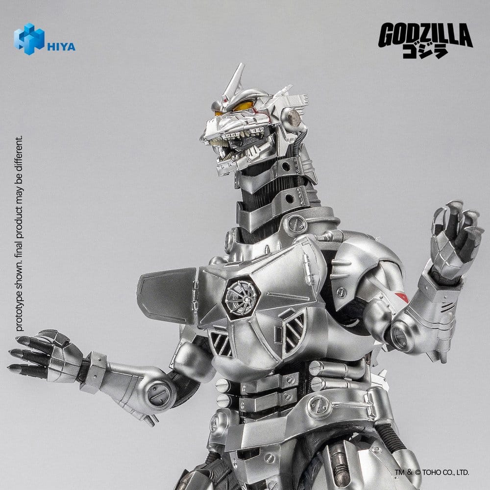 Godzilla Mot Mechagodzilla (2002) Exquisite Basic Serie Actionfigur Mechagodzilla MFS-3 20 cm