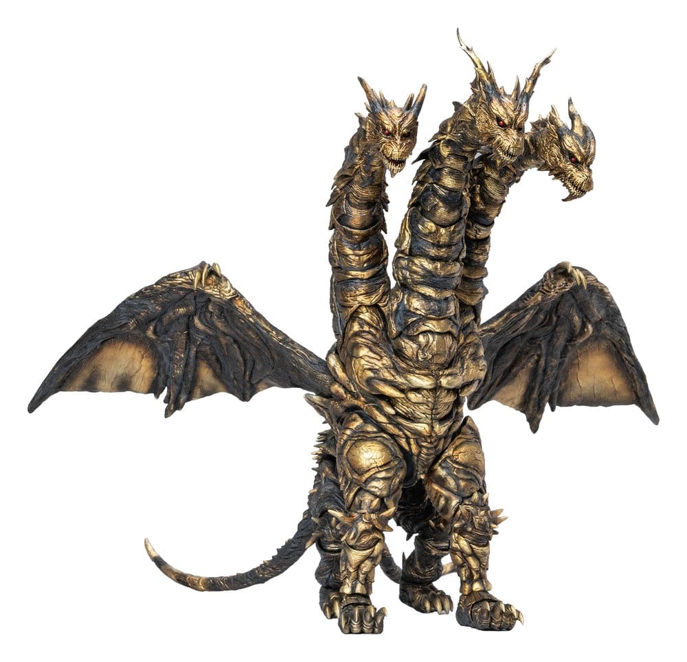 Godzilla: Final Wars (2004) Exclusive Basic Series Action Figure Keizer Ghidorah 25 cm