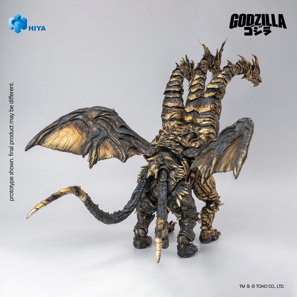 Godzilla: Final Wars (2004) Exclusive Basic Series Action Figure Keizer Ghidorah 25 cm