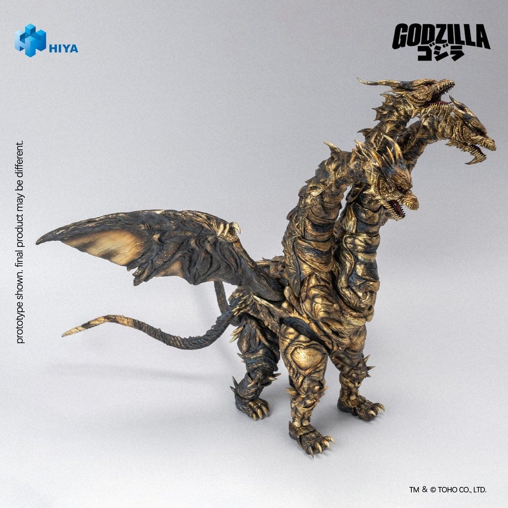 Godzilla: Final Wars (2004) Exclusive Basic Series Action Figure Keizer Ghidorah 25 cm