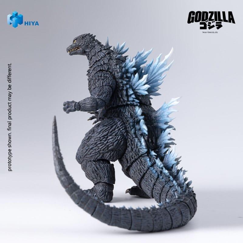 Godzilla Against Mechagodzilla (2002) Exquisite Basic Action Figur Heat Ray Godzilla 18 cm Hiya Toys