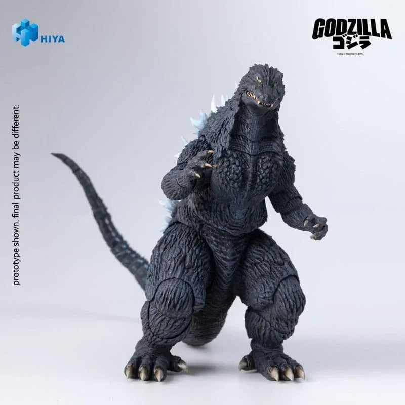 Godzilla Against Mechagodzilla (2002) Exquisite Basic Action Figur Heat Ray Godzilla 18 cm Hiya Toys