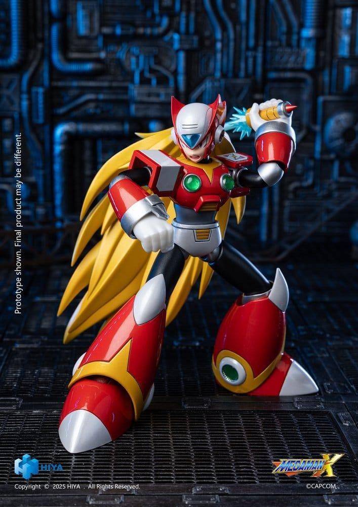 Mega Man X Exquisite Basic Action Figur Zero 15 cm Hiya Toys