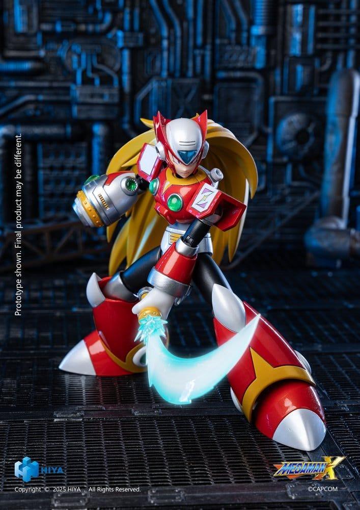 Mega Man X Exquisite Basic Action Figur Zero 15 cm Hiya Toys