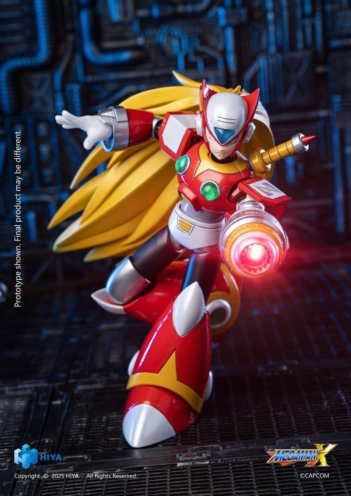 Mega Man X Exquisite Basic Action Figur Zero 15 cm Hiya Toys