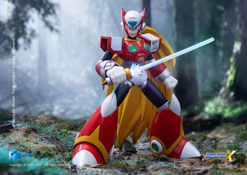 Mega Man X Exquisite Basic Action Figur Zero 15 cm Hiya Toys