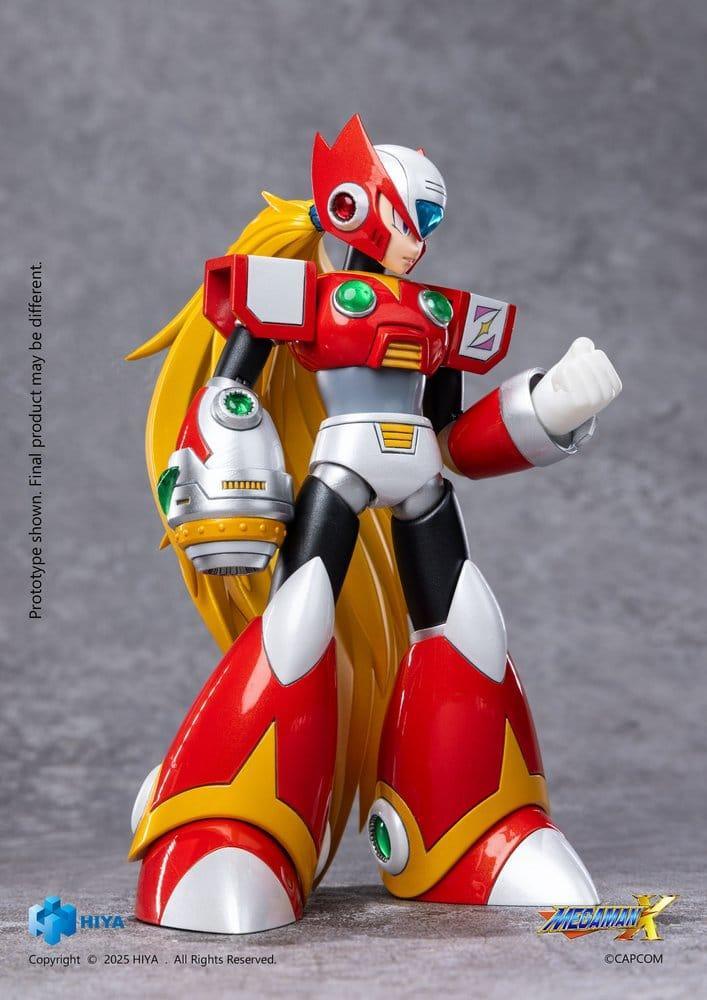 Mega Man X Exquisite Basic Action Figur Zero 15 cm Hiya Toys