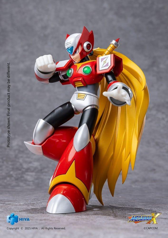 Mega Man X Exquisite Basic Action Figur Zero 15 cm Hiya Toys