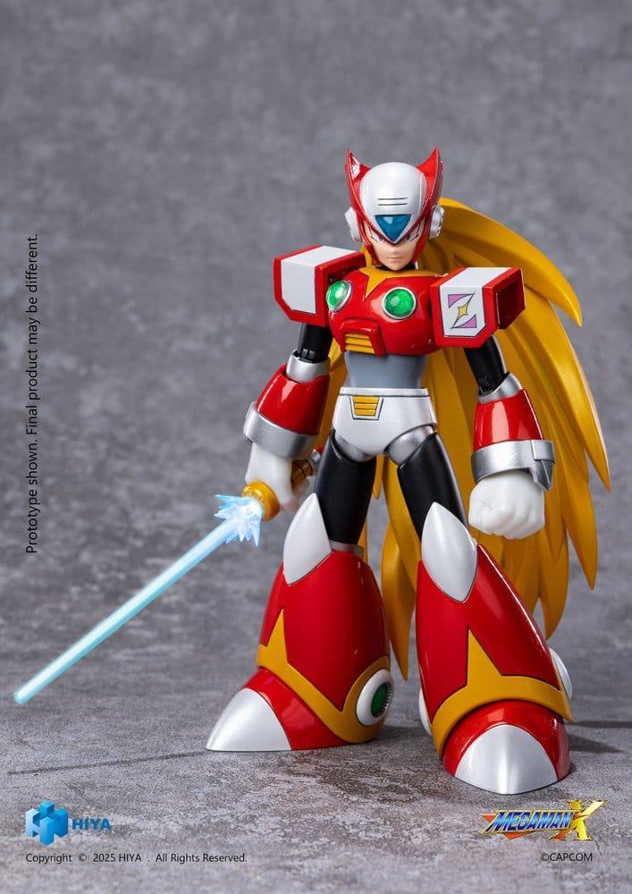 Mega Man X Exquisite Basic Action Figur Zero 15 cm Hiya Toys