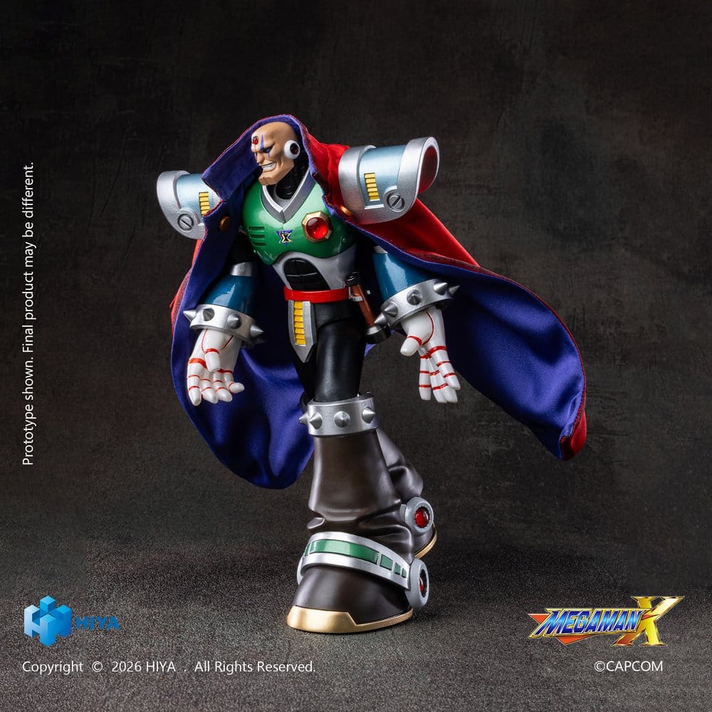 Mega Man X Sigma Detaljerad Actionfigur i Basic-serien, 18 cm