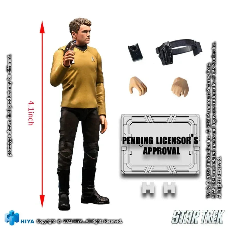Star Trek Exquisite Mini Action Figure 1/18 Chekov 10 cm Hiya Toys