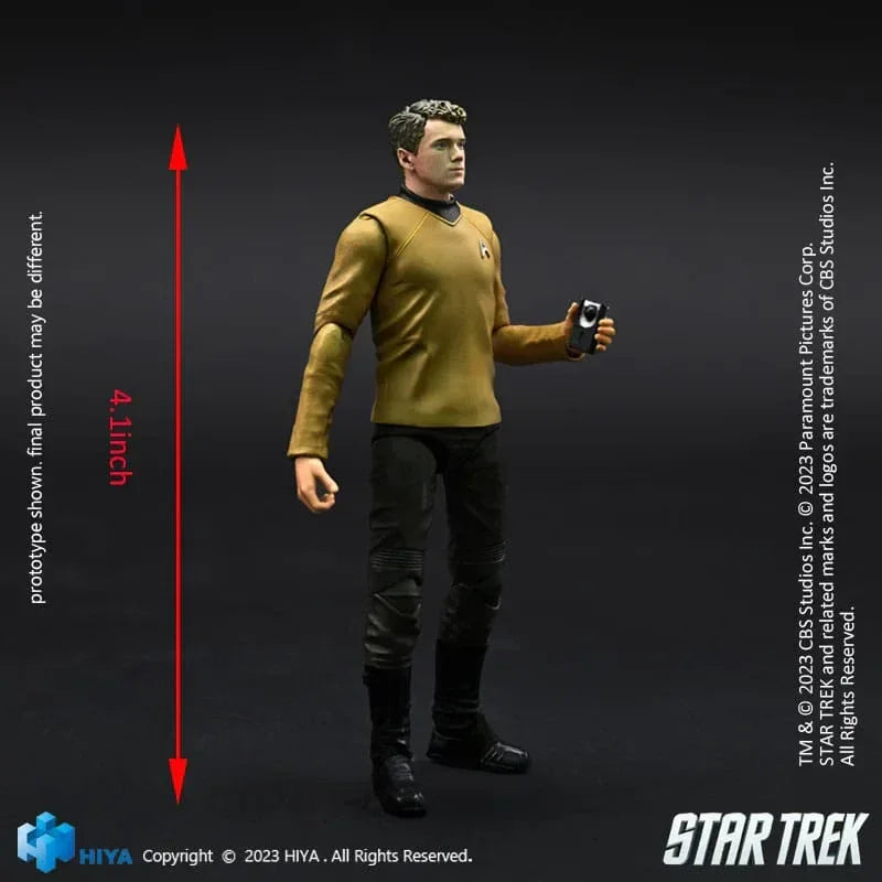 Star Trek Exquisite Mini Action Figure 1/18 Chekov 10 cm Hiya Toys