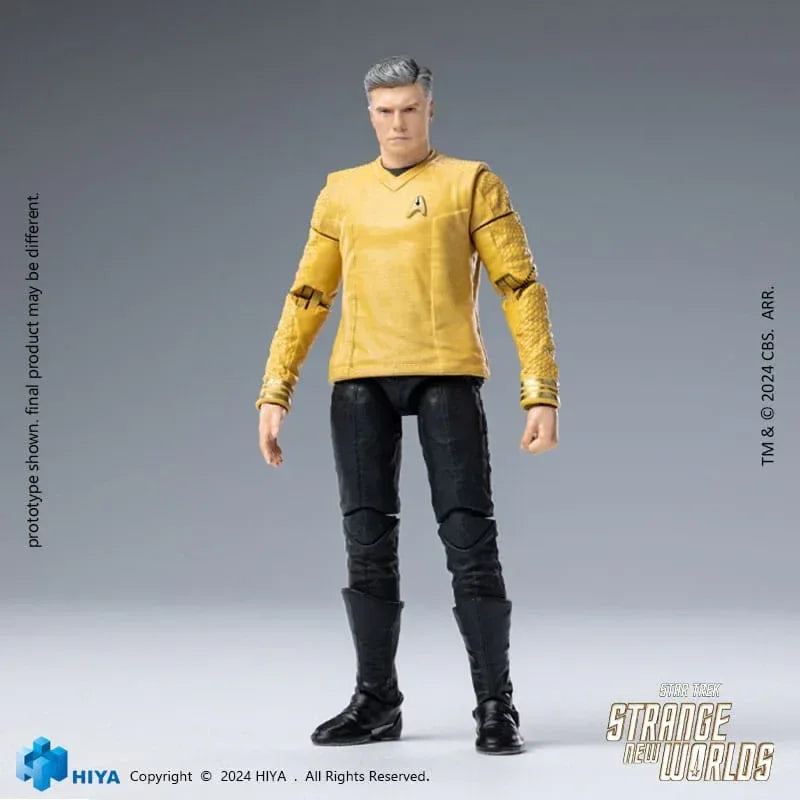 Star Trek Strange New Worlds Exquisite Mini Series Actionfigur 1/18 Pike 11 cm Hiya Toys