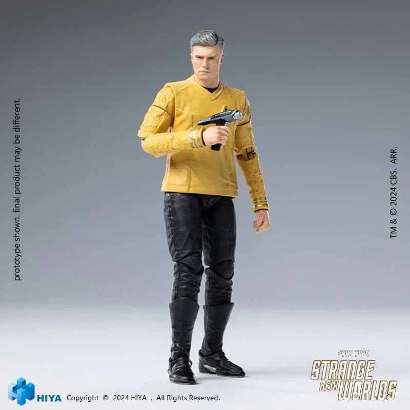 Star Trek Strange New Worlds Exquisite Mini Series Actionfigur 1/18 Pike 11 cm Hiya Toys