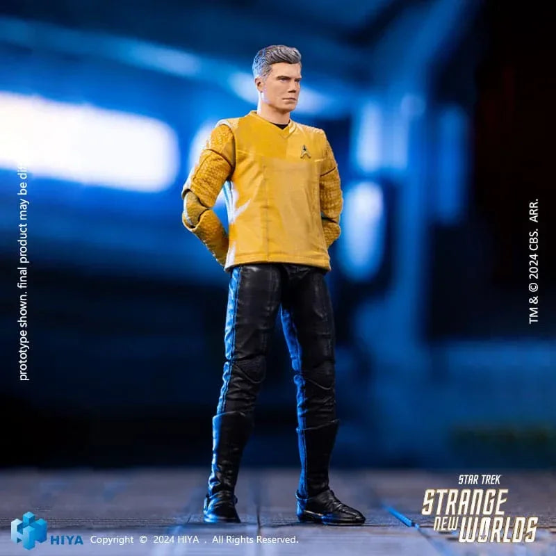 Star Trek Strange New Worlds Exquisite Mini Series Actionfigur 1/18 Pike 11 cm Hiya Toys
