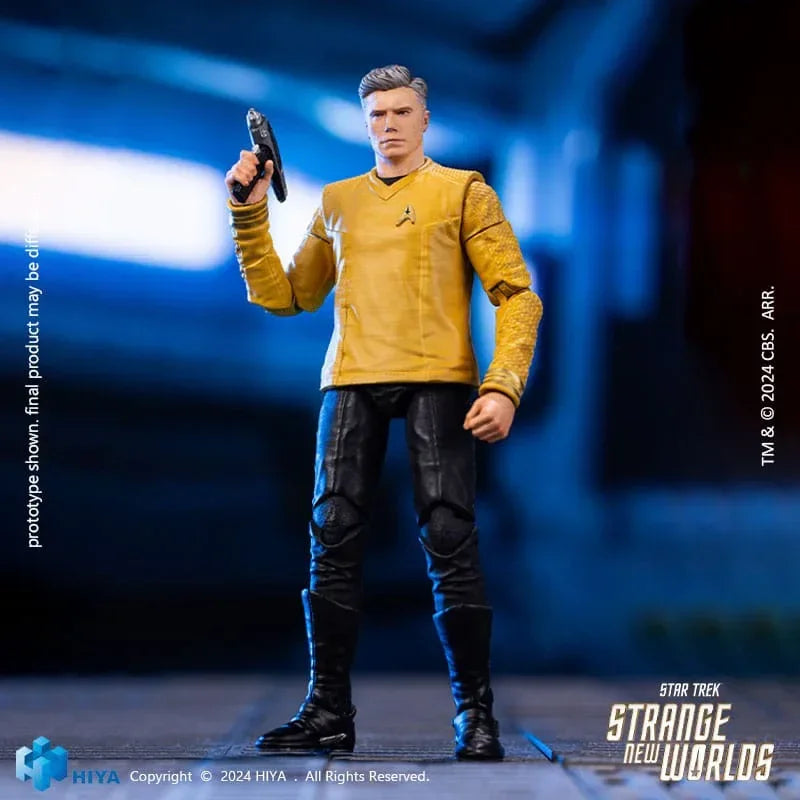 Star Trek Strange New Worlds Exquisite Mini Series Actionfigur 1/18 Pike 11 cm Hiya Toys