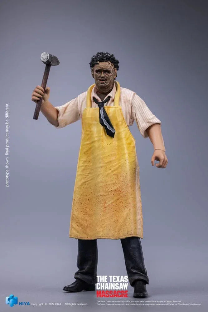 Texas Chainsaw Massacre (1974) Exquisite Mini Action Figur 1/18 LeatherFace - Killing Mask Standard Ver. 11 cm Hiya Toys