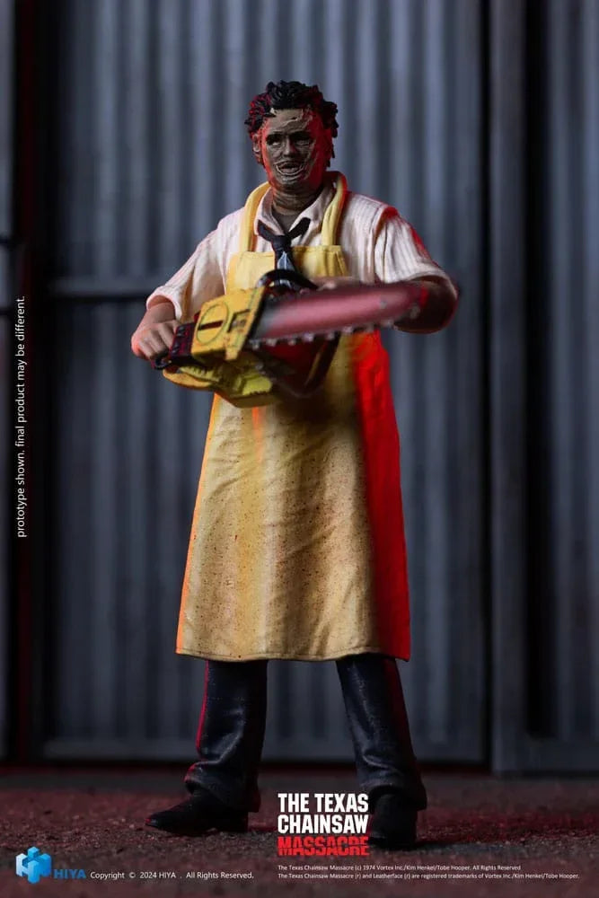 Texas Chainsaw Massacre (1974) Exquisite Mini Action Figur 1/18 LeatherFace - Killing Mask Standard Ver. 11 cm Hiya Toys