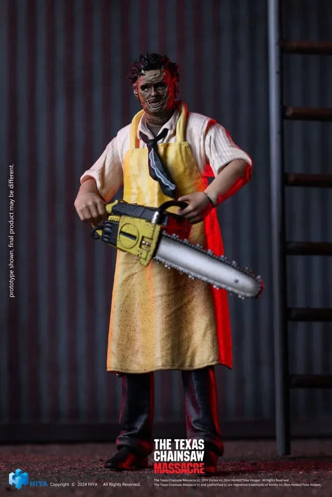 Texas Chainsaw Massacre (1974) Exquisite Mini Action Figur 1/18 LeatherFace - Killing Mask Standard Ver. 11 cm Hiya Toys