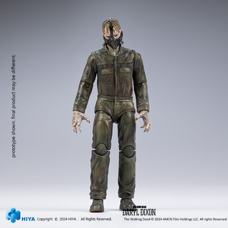 The Walking Dead Exquisite Mini Action Figur 1/18 Daryl Dixon Dark Eyes Walker 11 cm Hiya Toys