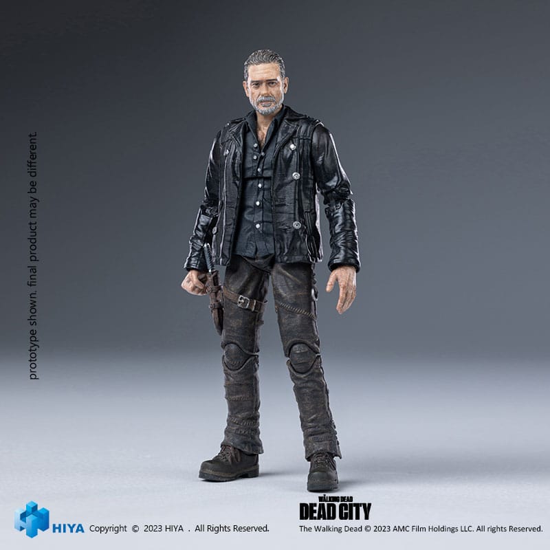 The Walking Dead Exquisite Mini Action Figur 1/18 Dead City Negan 11 cm Hiya Toys