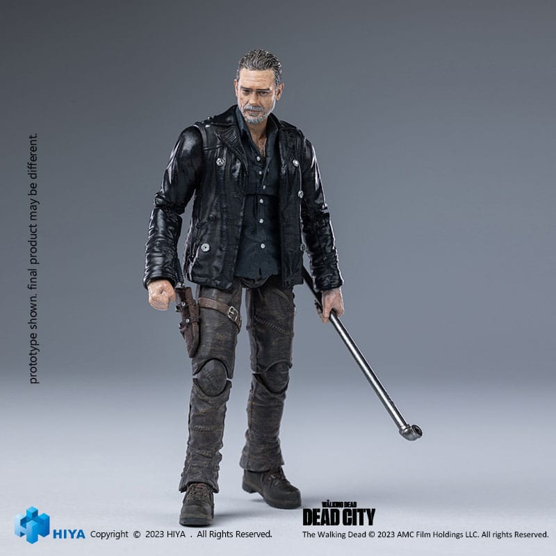 The Walking Dead Exquisite Mini Action Figur 1/18 Dead City Negan 11 cm Hiya Toys