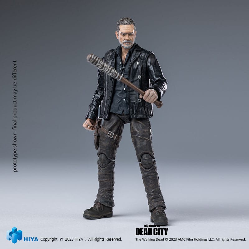 The Walking Dead Exquisite Mini Action Figur 1/18 Dead City Negan 11 cm Hiya Toys