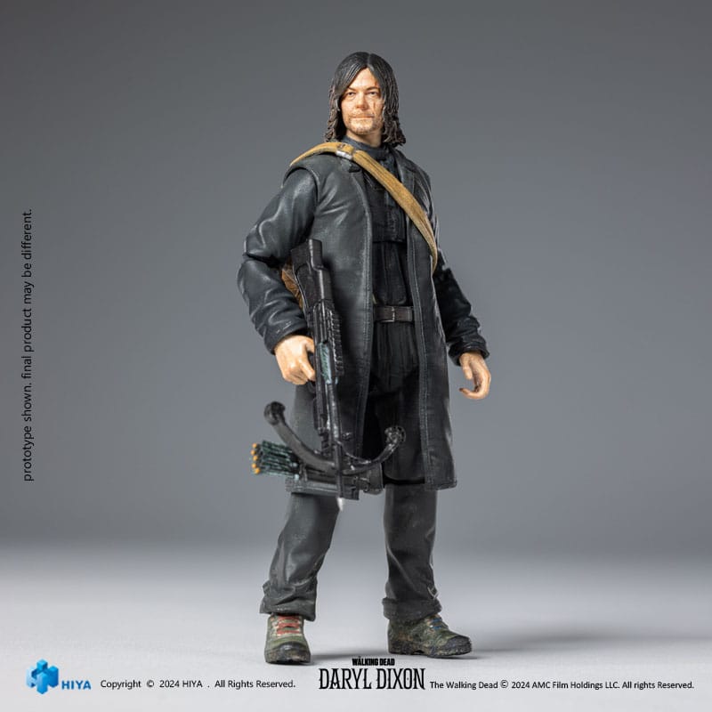 The Walking Dead Exquisite Mini Action Figur 1/18 Daryl 11 cm Hiya Toys