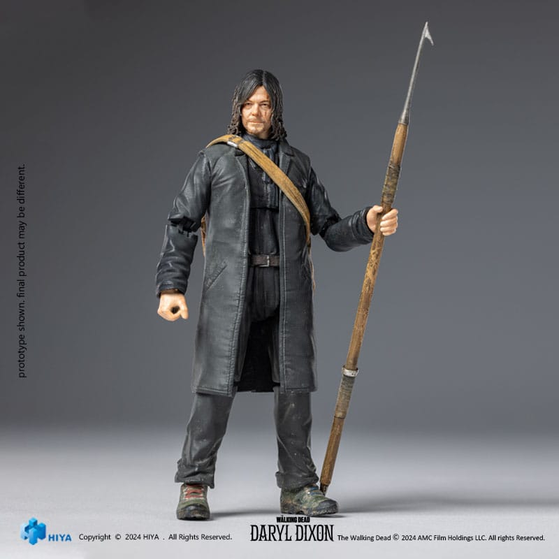 The Walking Dead Exquisite Mini Action Figur 1/18 Daryl 11 cm Hiya Toys