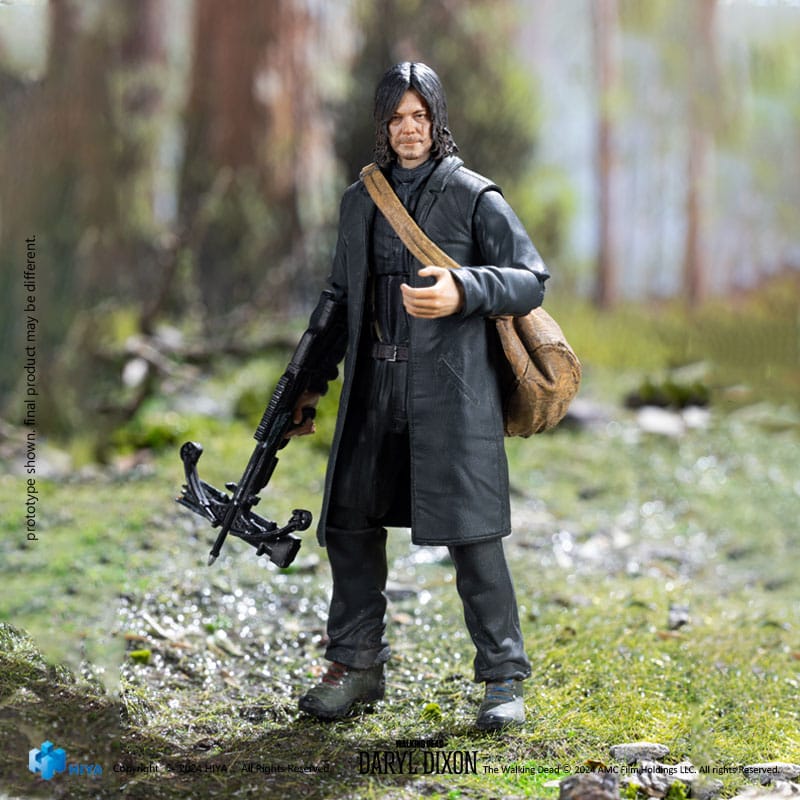 The Walking Dead Exquisite Mini Action Figur 1/18 Daryl 11 cm Hiya Toys
