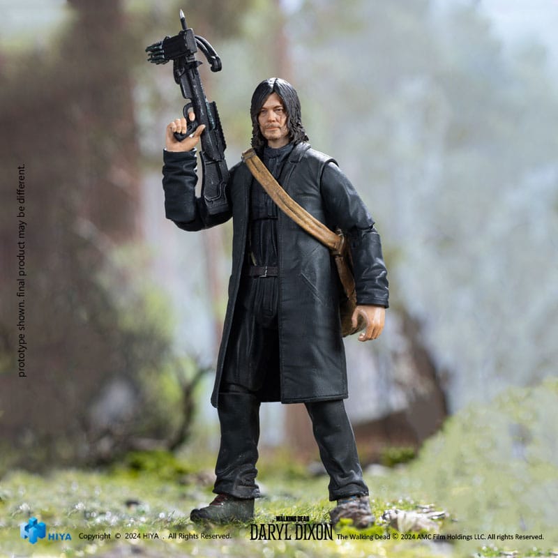 The Walking Dead Exquisite Mini Action Figur 1/18 Daryl 11 cm Hiya Toys