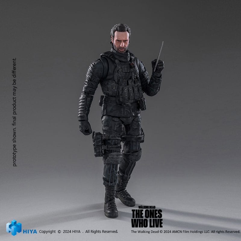 The Walking Dead: The Ones Who Lived Exquisite Mini Action Figur 1/18 Rick Grimes 11 cm Hiya Toys